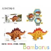 Динозавр на бат. свет+звук в кор. в кор.2*36шт | фото №0