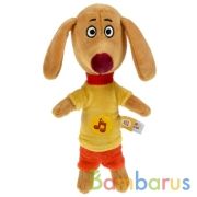 Игрушка мягкая "Оранжевая корова" собачка федя, 21см, муз. чип, в пак. ТМ "МУЛЬТИ-ПУЛЬТИ" в кор.48шт | фото №0