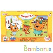 Настольная игра-ходилка Времена года. Три кота. в кор. Умные игры в кор.20шт | фото №0