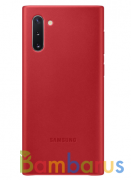 Чехол Samsung Leather Cover для Galaxy Note 10 (Красный) | фото №0