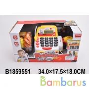 Кассовый аппарат на бат. свет+звук, с аксесс., в ассорт. в кор. в кор.2*6шт | фото №0