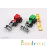 Машина инерц. трактор, цвет в ассорт. 850-2 в пак. в кор.2*360шт | фото №0