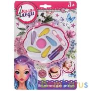 Косметика для девочек тени для век, помада, блистер МИЛАЯ ЛЕДИ в кор.2*180шт | фото №0