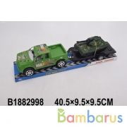 Машина инерц. с танком, в ассорт. в пласт. в кор.2*50шт | фото №0