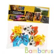 Игрушка пластизоль рифовые рыбки 6,25см 12ассорти набор, пакет ИГРАЕМ ВМЕСТЕ в кор.2*144шт | фото №0