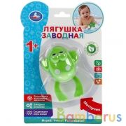 Заводная игрушка лягушка на блистере (русс. уп.) Умка в кор.2*120шт | фото №0
