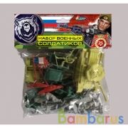 Набор солдатиков военные ТМ "ИГРАЕМ ВМЕСТЕ" в кор.2*72шт | фото №0