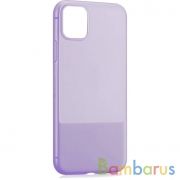 Чехол Gurdini для Apple iPhone 11 Silicon Touch (Сиреневый) | фото №0