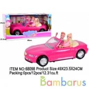 Машина для кукол + кукла в кор. в кор.12шт | фото №0