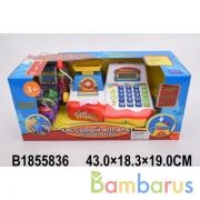 Кассовый аппарат на бат. свет+звук, с аксесс., в ассорт. в русс. кор. в кор.2*6шт | фото №0