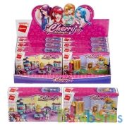 Конструктор пласт. город, с фигуркой, в ассорт. в кор. в дисплее уп-8шт в кор.8уп | фото №0