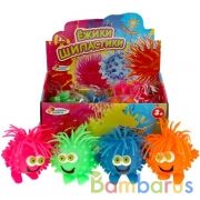 Игрушка ёжик "чудик", со светом, 4 цвета в пак. в дисплее ТМ "ИГРАЕМ ВМЕСТЕ" уп-8шт в кор.12уп | фото №0