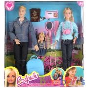 Кукла 29см София, Алекс, с дочерью, с аксессуарами в комплекте в кор. "София и Алекс" в кор.18шт | фото №0