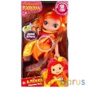 Кукла озвученная СКАЗОЧНЫЙ ПАТРУЛЬ Аленка 32см, 15 пес,фраз, королева бала,кор КАРАПУЗ в кор.18шт | фото №0