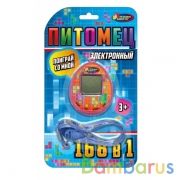 Электронная логическая игра питомец, 18*10,5*2см ИГРАЕМ ВМЕСТЕ в кор.4*72шт | фото №0