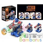 Робот на бат. свет+звук, с аксесс. в кор. в кор.2*36шт | фото №0