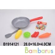 Набор посуды пластик, с продуктами в пак. в кор.2*144шт | фото №0