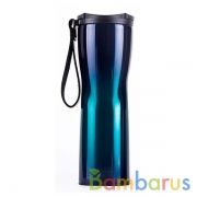 Термокружка Xiaomi Kiss Kiss Fish с OLED дисплеем (0,43 л) Blue | фото №0