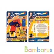 Бластер с мягкими пулями, жук ТМ "ИГРАЕМ ВМЕСТЕ" в кор.2*36шт | фото №0