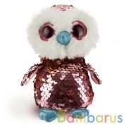 Игрушка мягкая Сова из пайеток, 15см, без чипа в пак. Мульти-пульти в кор.72шт | фото №0