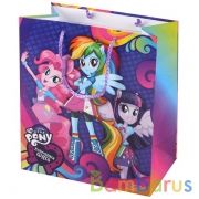ПАКЕТ ПОДАРОЧНЫЙ "ИГРАЕМ ВМЕСТЕ" EQUESTRIA GIRLS. 26Х32Х14СМ, ГЛЯНЦЕВЫЙ В ПАК. УП-12ШТ в кор.6уп | фото №0