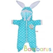 Одежда для кукол и пупсов 40-42 см МАЛЫШАРИКИ комбинезон с принт. Крошик,пакет КАРАПУЗ в кор.100шт | фото №0