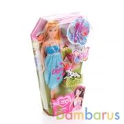 КУКЛА С АКСЕСС., ЦВЕТ В АССОРТ. В ПЛАСТ. КОР. 29СМ в кор.2*24шт. | фото №0