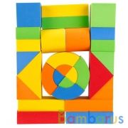 Мягкий конструктор "Играем Вместе" Союзмультфильм 30 дет. в пак. (русс. уп.) в кор.2*60шт | фото №0