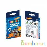 Восковые карандаши ХОТ ВИЛС 8цв Умка в кор.10*36шт | фото №0