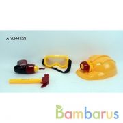 Набор строит. инструментов в сетке в кор.3*20шт | фото №0