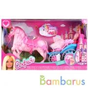 КУКЛА 29СМ, ТМ "КАРАПУЗ", СОФИЯ ПРИНЦЕССА, С ЛОШАДЬЮ И КАРЕТОЙ, С АКСЕСС. В РУСС. КОР. в кор.8шт | фото №0