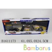 Оружие звуковое автомат на бат. свет+звук+вибро, с аксесс. 34210 в кор. в кор.2*12шт | фото №0