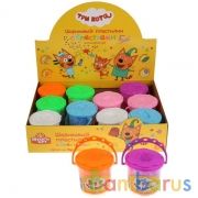 Шарик. крупнозерн. незаст. пласт-н MultiArt Три Кота, 8гр/ведро в дисплее уп-12шт в кор.4уп | фото №0