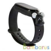 Сменный браслет Xiaomi Mi Band 5/6 Cartoon (KAWS Black) | фото №0