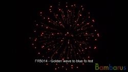 fr5014 GOLDEN WAVE TO BLUE TO RED | фото №0