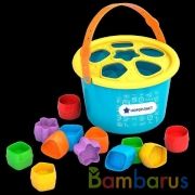 ДИДАКТИЧЕСКАЯ ИГРУШКА "ВЕДРО-СОРТЕР" в кор.15шт | фото №0