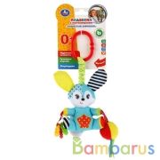 ПОДВЕСКА С ПОГРЕМУШКАМИ, ПИЩАЛКА НА КАРТ. В ПАК. (РУСС. УП.) УМКА в кор.250шт | фото №0