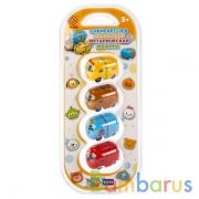 НАБОР ИЗ 4-Х МАШИНОК, ЦВЕТ В АССОРТ. PP1082 НА БЛИСТЕРЕ (РУСС. УП.) 31*14*4СМ в кор.2*24наб | фото №0