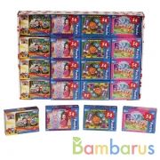 Микс. Пазлы классические в коробке. Пазл 54 детали. Умные игры в уп.32шт в кор.8уп | фото №0