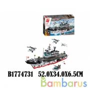 Конструктор пласт. морская база, с фигурками, 646дет. в кор. в кор.9шт | фото №0