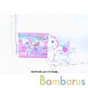 Игрушка лошадка на бат. свет+звук 2096 в кор. в кор.2*48шт | фото №0