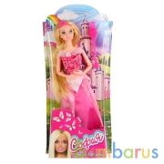 Кукла 29см София принцесса в розовом платье, с аксесс. на блистере (русс. уп.) Карапуз в кор.2*48шт | фото №0