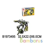 Конструктор пласт. робот 302дет. в кор. в кор.18шт | фото №0