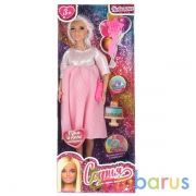 Кукла 29см София беремен.,1младенец,реалис.ресницы,день рожд., расческа,в кор. КАРАПУЗ в кор.24шт | фото №0