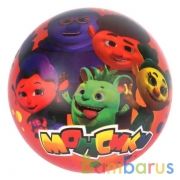 Мяч пвх 23 см "МОНСИКИ" полноцвет, в сетке ТМ "ИГРАЕМ ВМЕСТЕ" в кор.144шт | фото №0