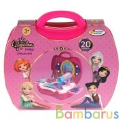 Набор стилиста Царевны чемодан 24*19*3,5см ИГРАЕМ ВМЕСТЕ в кор.2*18шт | фото №0