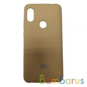 Силиконовый чехол Silky and Soft-Touch Xiaomi Redmi Note 6 Pro (Gold) (28) | фото №0