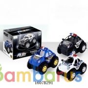 Машина-перевертыш на бат. цвет в ассорт. N21-B в кор. в кор.2*120шт | фото №0