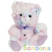 Игрушка мягкая мишка звездный 21см без чипа, в пак. МУЛЬТИ-ПУЛЬТИ в кор.78шт | фото №0