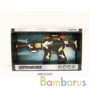 Оружие звуковое пистолет на бат. свет+звук+вибрация 0099-12 в кор. в кор.2*24шт | фото №0